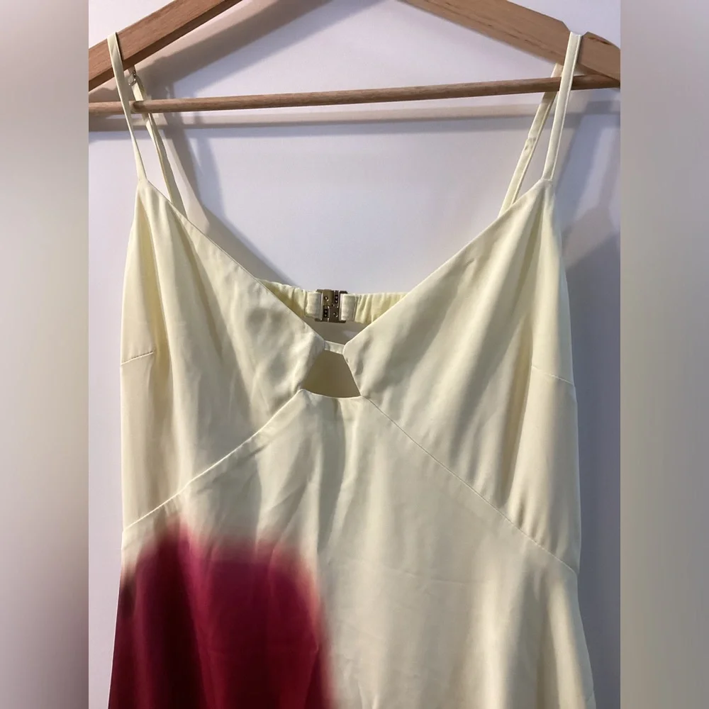 Abercrombie & Fitch Julia Slip Cutout Maxi Dress Size Large NWT